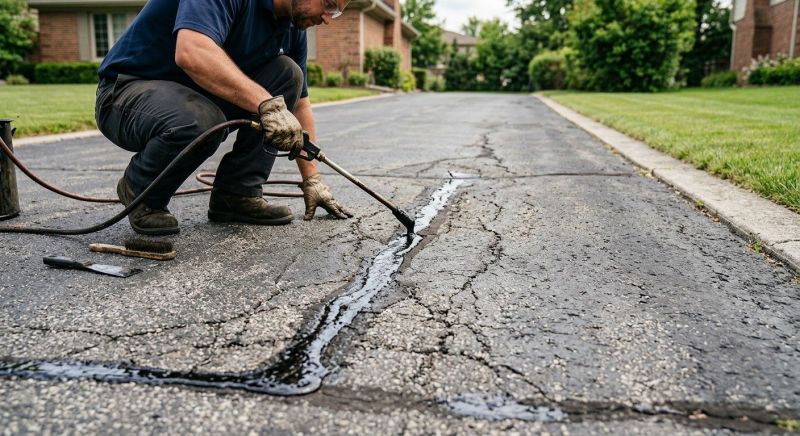 Asphalt Cracks Repair in Savannah, GA