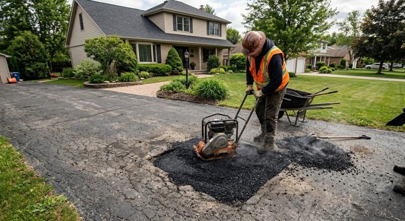 Driveway Blacktop Repair in Savannah, GA