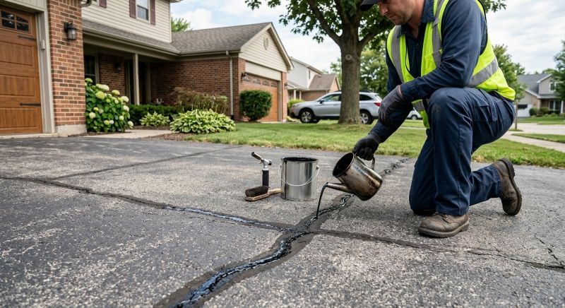 Asphalt Driveway Repair in Little Rock, AR