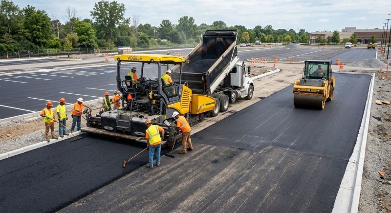 Asphalt Parking Lot Paving in Hilton Head Island, SC