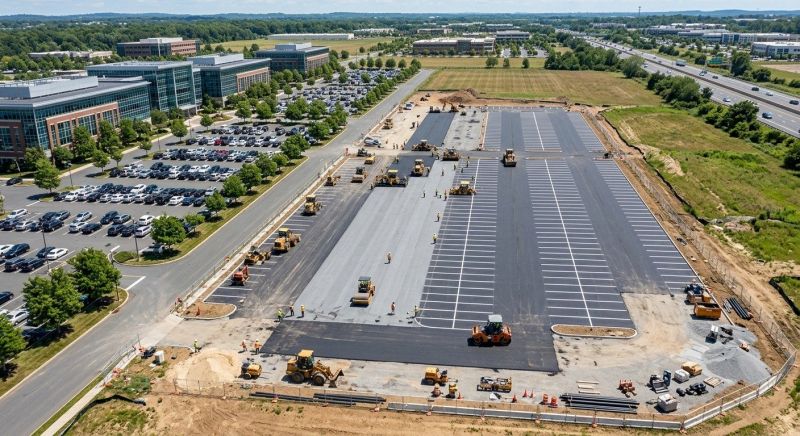 Asphalt Parking Lot Paving in Temecula, CA