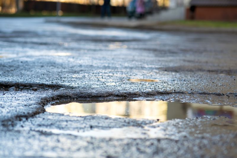 Asphalt Pothole Filling in Orange County, CA