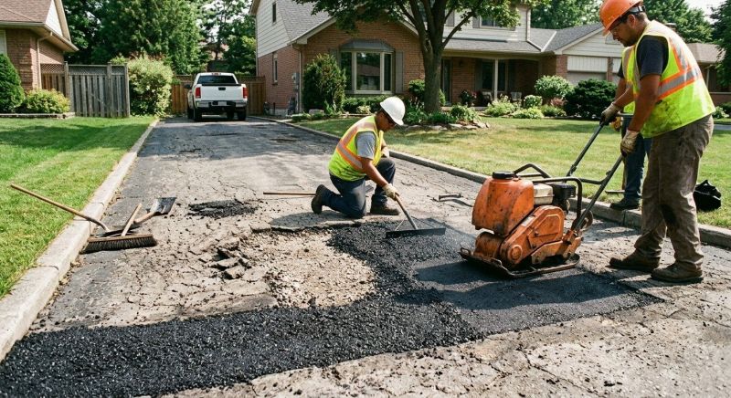 Asphalt Pothole Repair in Savannah, GA