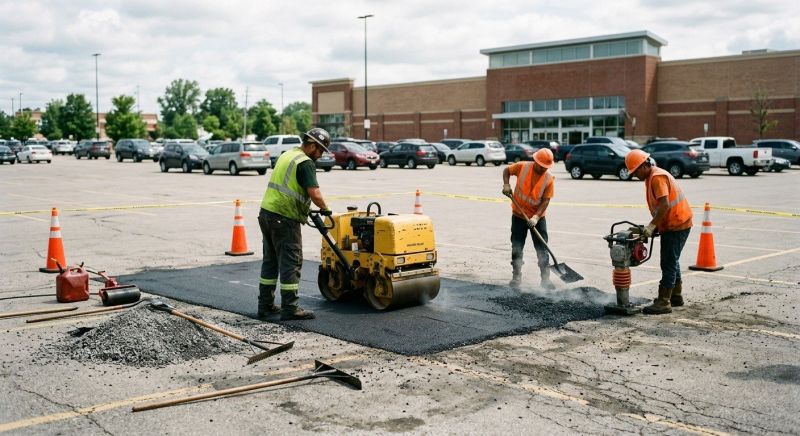 Commercial Asphalt Repair in Bluffton, SC