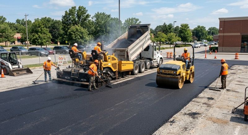 Commercial Asphalt Resurfacing in Orange County, CA