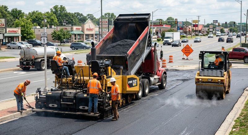 Commercial Asphalt Service in Los Angeles, CA