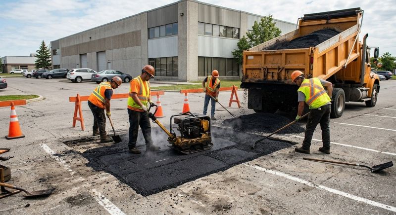 Commercial Paving Repair in Little Rock, AR