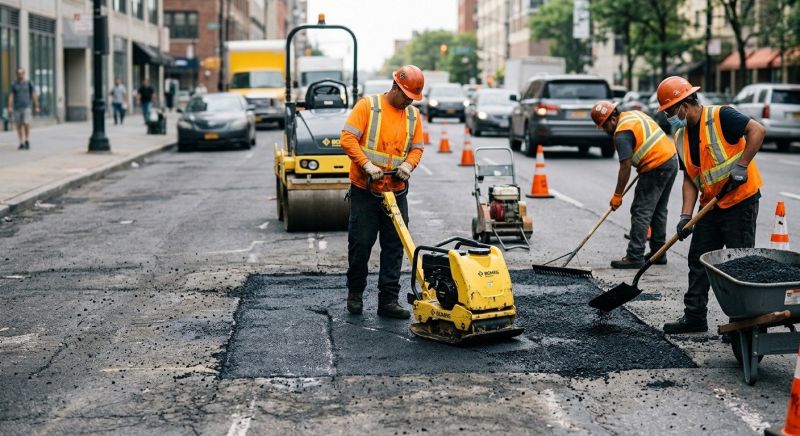 Commercial Pothole Repair in Temecula, CA