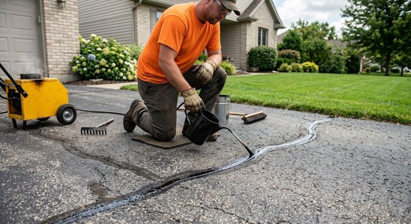 Driveway Asphalt Repair in Los Angeles, CA