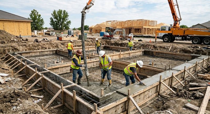 Foundation Wall Installation in Fredericksburg, VA