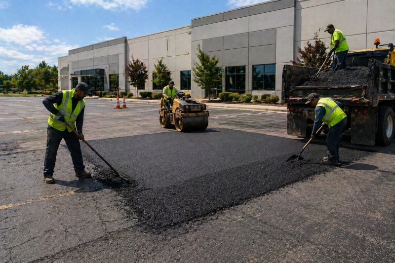 Parking Lot Repair in Little Rock, AR
