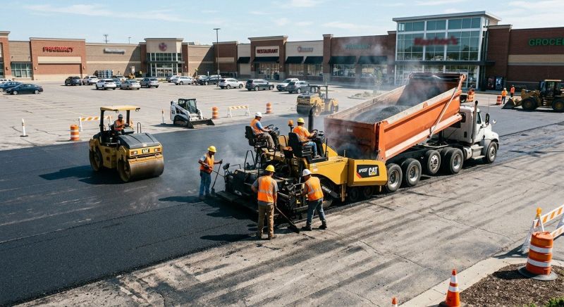 Road Paving Service in Los Angeles, CA